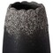 Uniquewise Contemporary Black Table Vase with Dripping Crystal Look and Scalloped Opening Design, PK 3 QI004358.3 - alternate 2